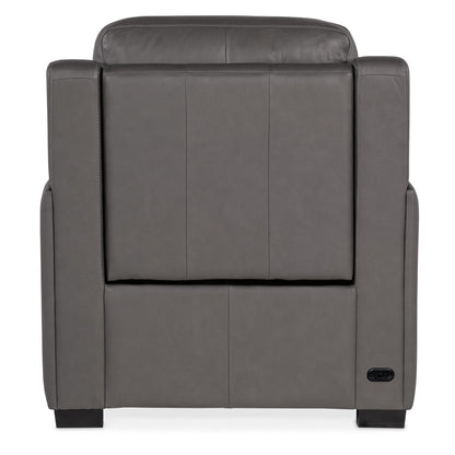 Hooker Furniture SS105-PHL1 McKinley 39 Wide Leather Power Recliner