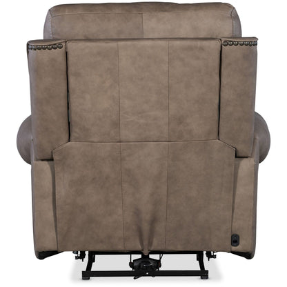 Hooker Furniture SS635-PHZL1 Duncan 43 Wide Metal Framed Leather