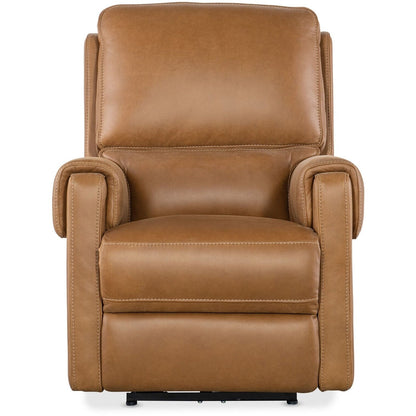 Hooker Furniture SS718-PHZ1 Somers 34 Wide Metal Framed Leather