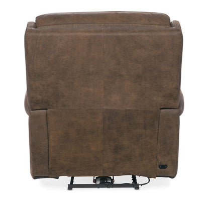 Hooker Furniture SS762-PHZ1 Wheeler 39 Wide Leather Recliner Chair