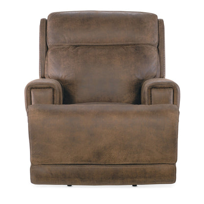 Hooker Furniture SS762-PHZ1 Wheeler 39 Wide Leather Recliner Chair