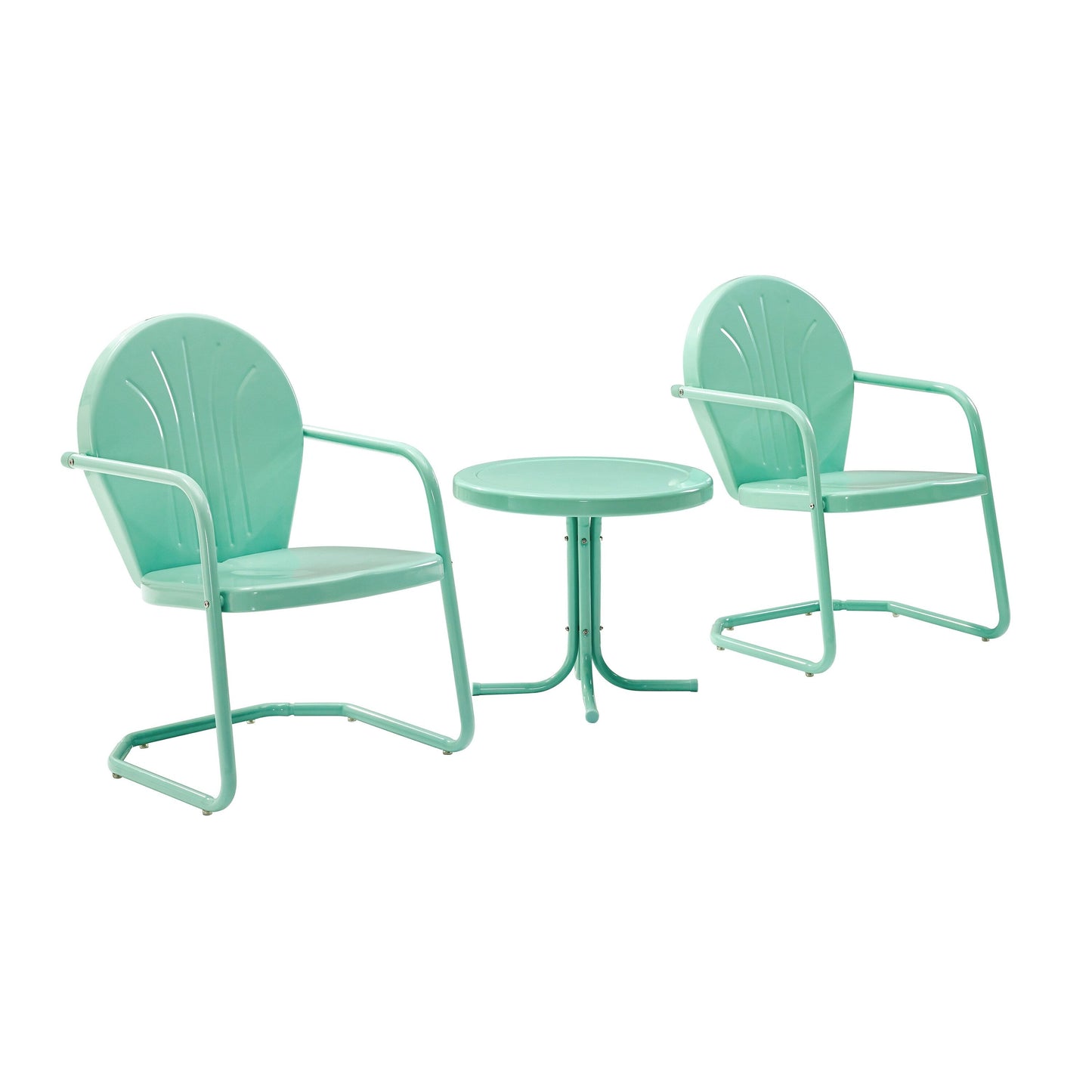Crosley Griffith 3-piece Metal Outdoor Conversation Set