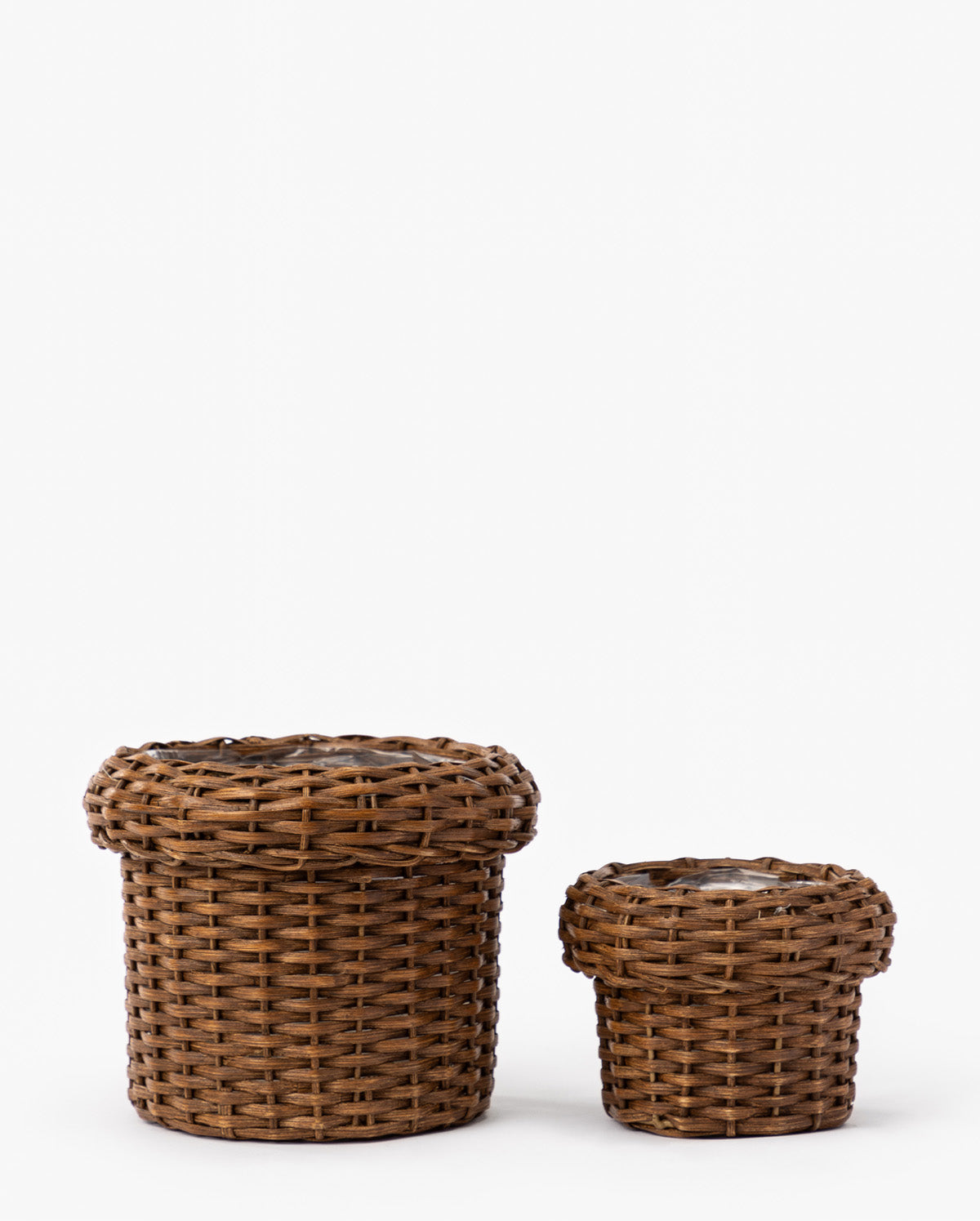 Jardinière tissée Huger