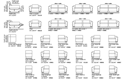 Canapé sectionnel Park en cuir