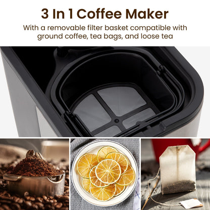 Iced Tea Maker with 2.5-Quart Pitcher 7 Cups Coffee Machines