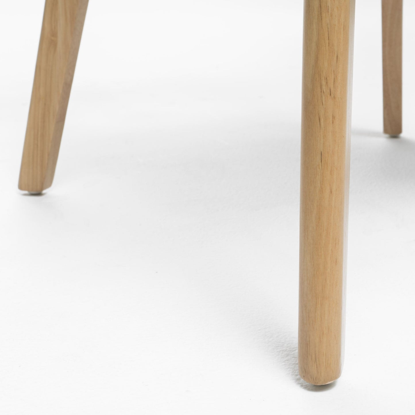 Abrielle Mid-Century Modern Upholstered Rubberwood Dining Chair (Set of 2) by Christopher Knight Home