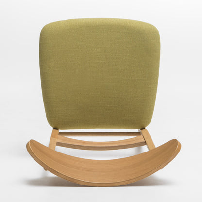 Abrielle Mid-Century Modern Upholstered Rubberwood Dining Chair (Set of 2) by Christopher Knight Home