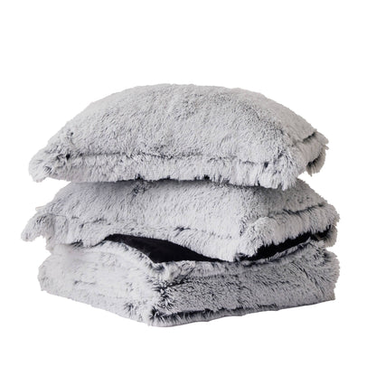Intelligent Design Leena Shaggy Long Fur Comforter Mini Set