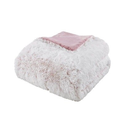 Intelligent Design Leena Shaggy Long Fur Comforter Mini Set