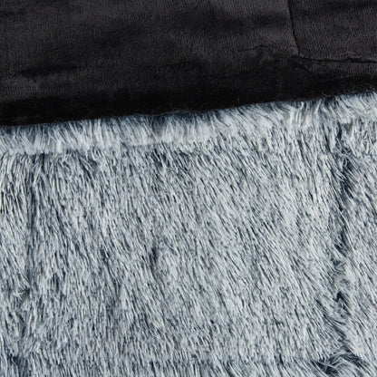 Intelligent Design Leena Shaggy Long Fur Comforter Mini Set