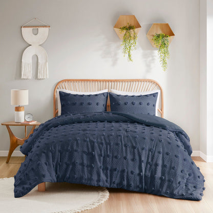 Intelligent Design Vera Clip Jacquard Comforter Set