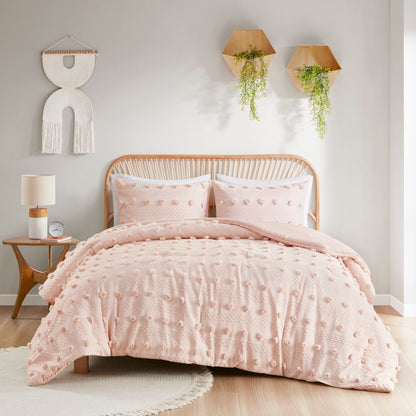 Intelligent Design Vera Clip Jacquard Comforter Set