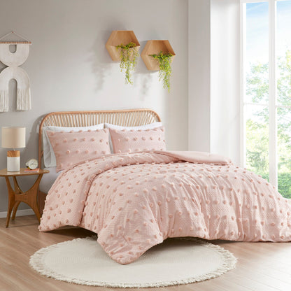 Intelligent Design Vera Clip Jacquard Comforter Set