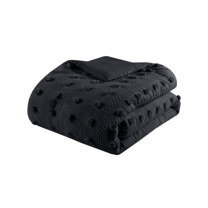 Intelligent Design Vera Clip Jacquard Comforter Set