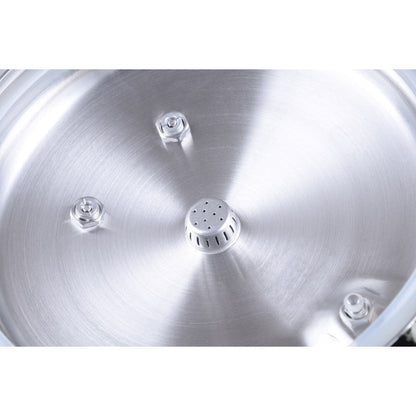 J&V Textiles Aluminum Pressure Cookers Gray Size 4 Liter - 4 Liter