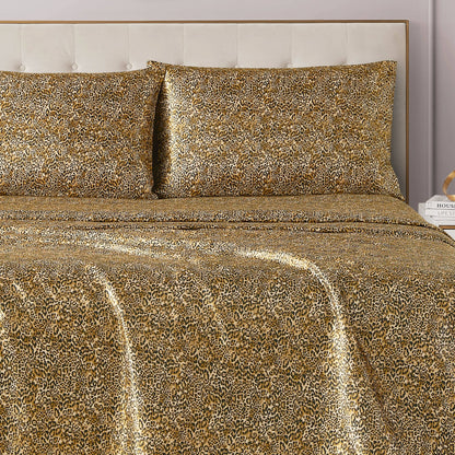 Juicy Couture Silky Satin Sheet Set