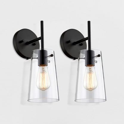 KAWOTI 5-in W 1-light Modern Armed Wall Sconce