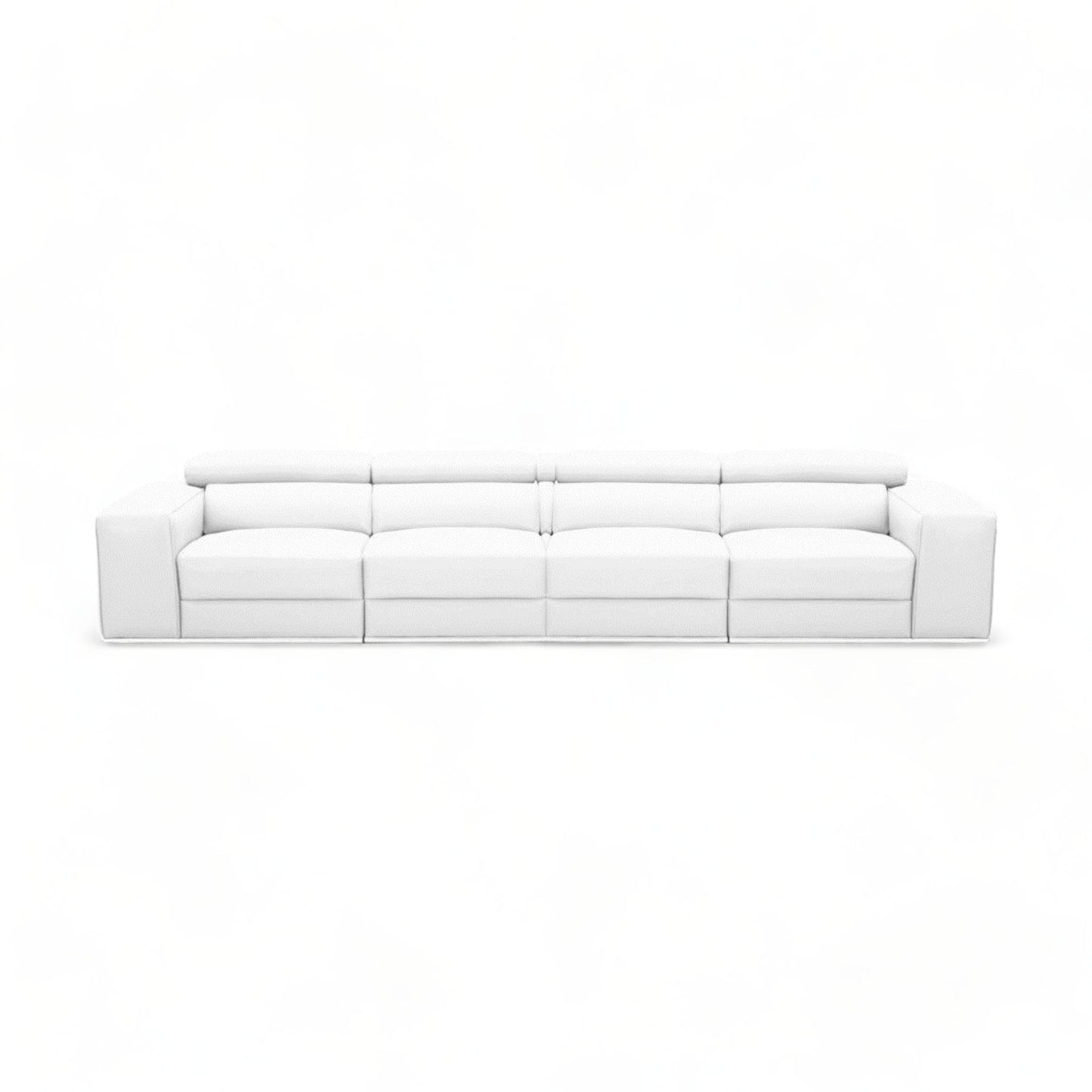 Canapé Eden XL en cuir blanc (1 seul)