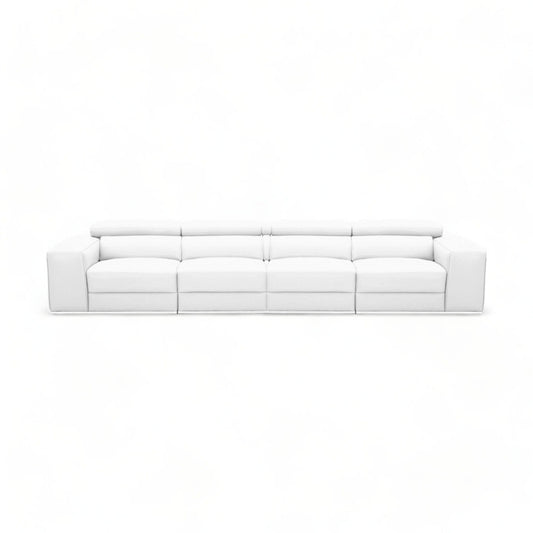 Canapé Eden XL en cuir blanc (1 seul)