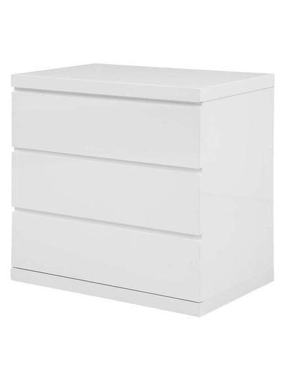 Commode simple blanche Karenina (1 seule pièce)