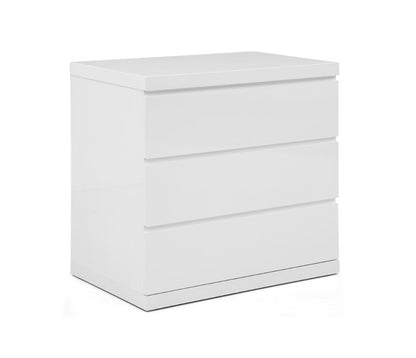 Commode simple blanche Karenina (1 seule pièce)