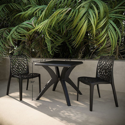 Karissa Chairs and Marcus Table Set