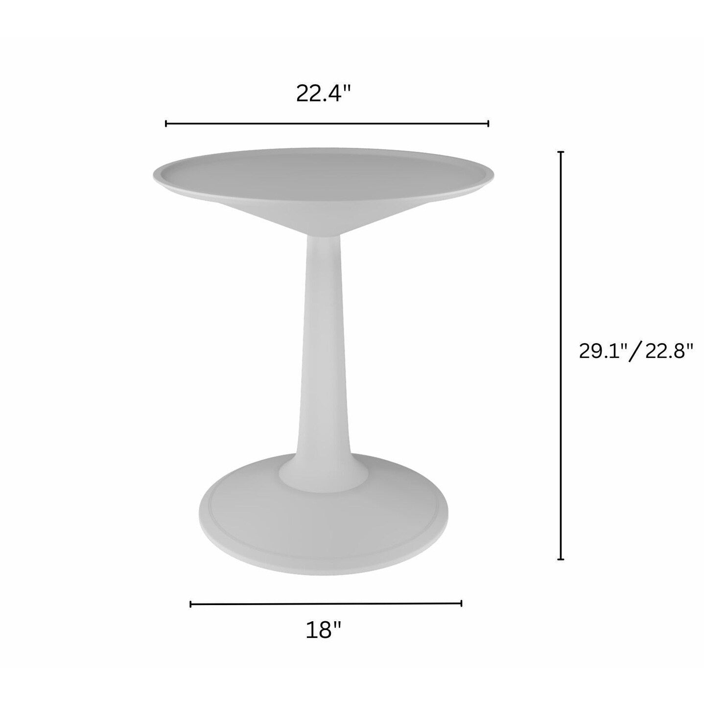 Karissa and Sprout 3-Piece Outdoor Bistro Set