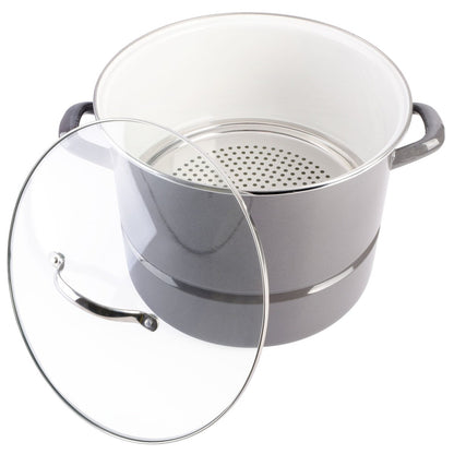 Kenmore Broadway 16-Quart Steamer Stock Pot