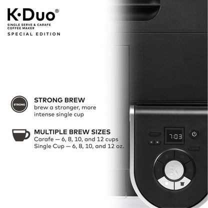 Keurig® K-Duo® Special Edition Single Serve & Carafe Coffee Maker