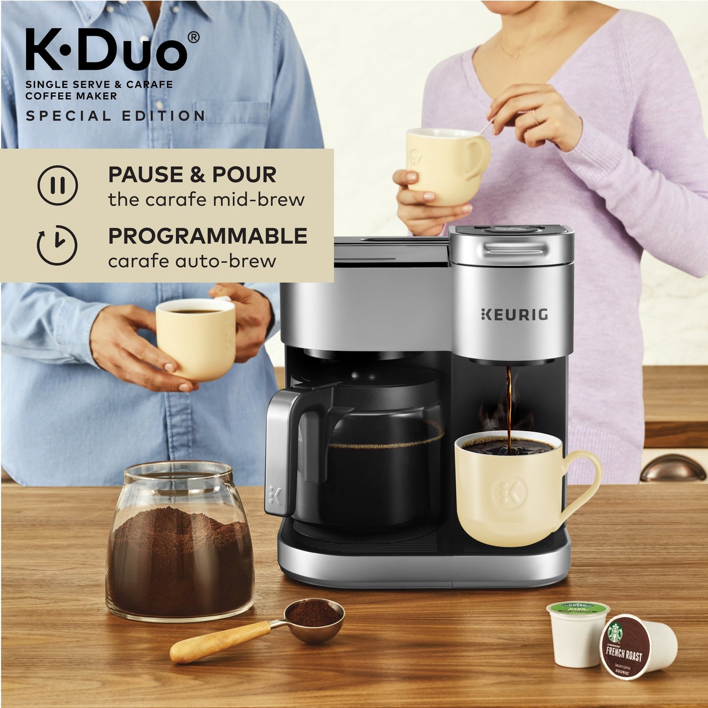 Keurig® K-Duo® Special Edition Single Serve & Carafe Coffee Maker