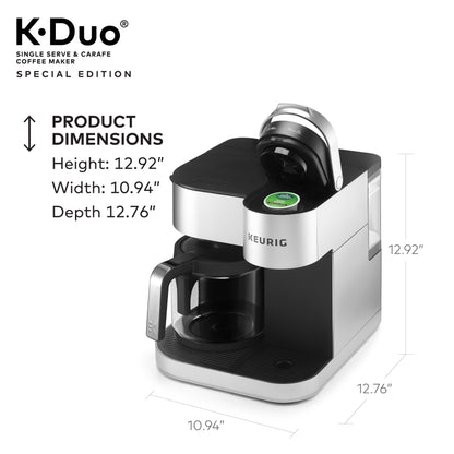Keurig® K-Duo® Special Edition Single Serve & Carafe Coffee Maker