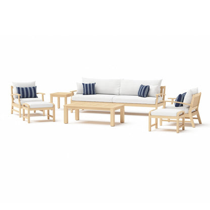 Kooper 8 Piece Sunbrella Outdoor Patio Sofa & Club Chair Set