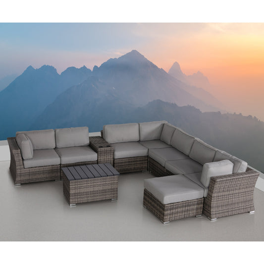 LSI 10 Piece Sectional Seating Group
