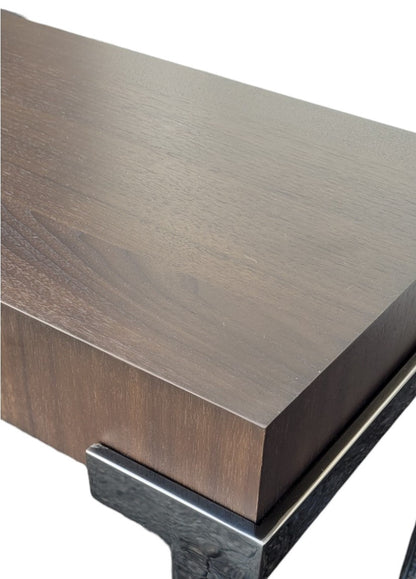 Console Veneto en noyer foncé