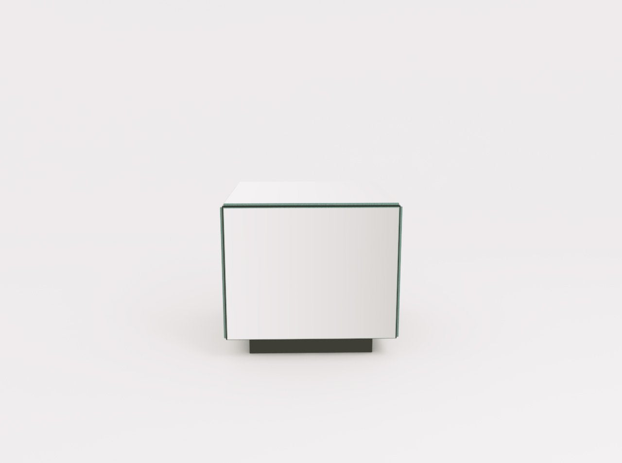 Table d'appoint en miroir Reflex