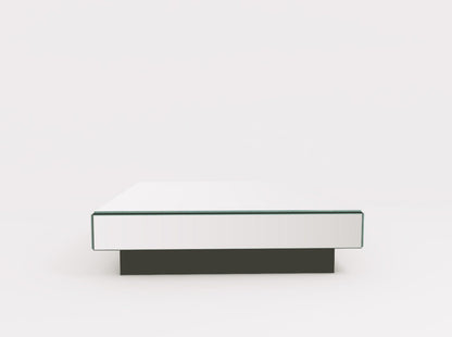 Table basse carrée en miroir Reflex