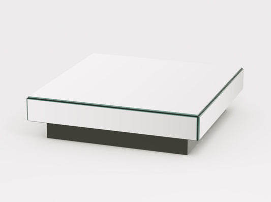 Table basse carrée en miroir Reflex
