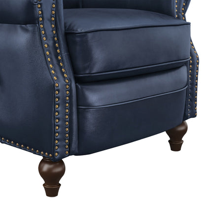 LUE BONA Leather Recliner Chair Accent Chairs for Living Room Set of 2