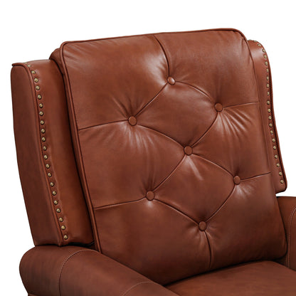 LUE BONA Leather Recliner Chair Accent Chairs for Living Room Set of 2
