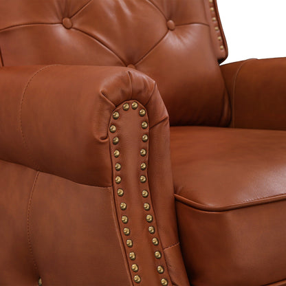 LUE BONA Leather Recliner Chair Accent Chairs for Living Room Set of 2