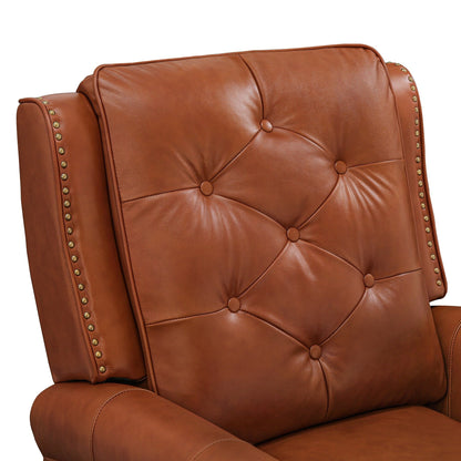 LUE BONA Leather Recliner Chair Accent Chairs for Living Room Set of 2