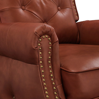 LUE BONA Leather Recliner Chair Accent Chairs for Living Room Set of 2