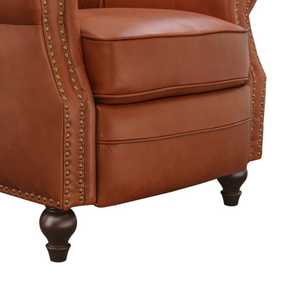 LUE BONA Leather Recliner Chair Accent Chairs for Living Room Set of 2
