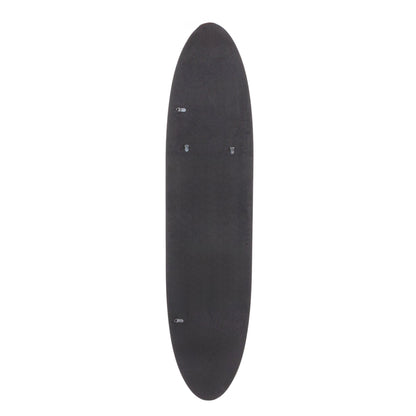 Lacquered Wood Surfboard Wall Décor