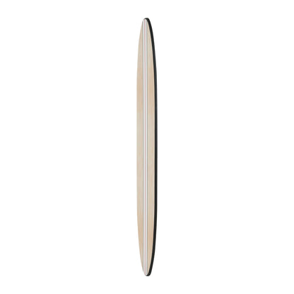 Lacquered Wood Surfboard Wall Décor
