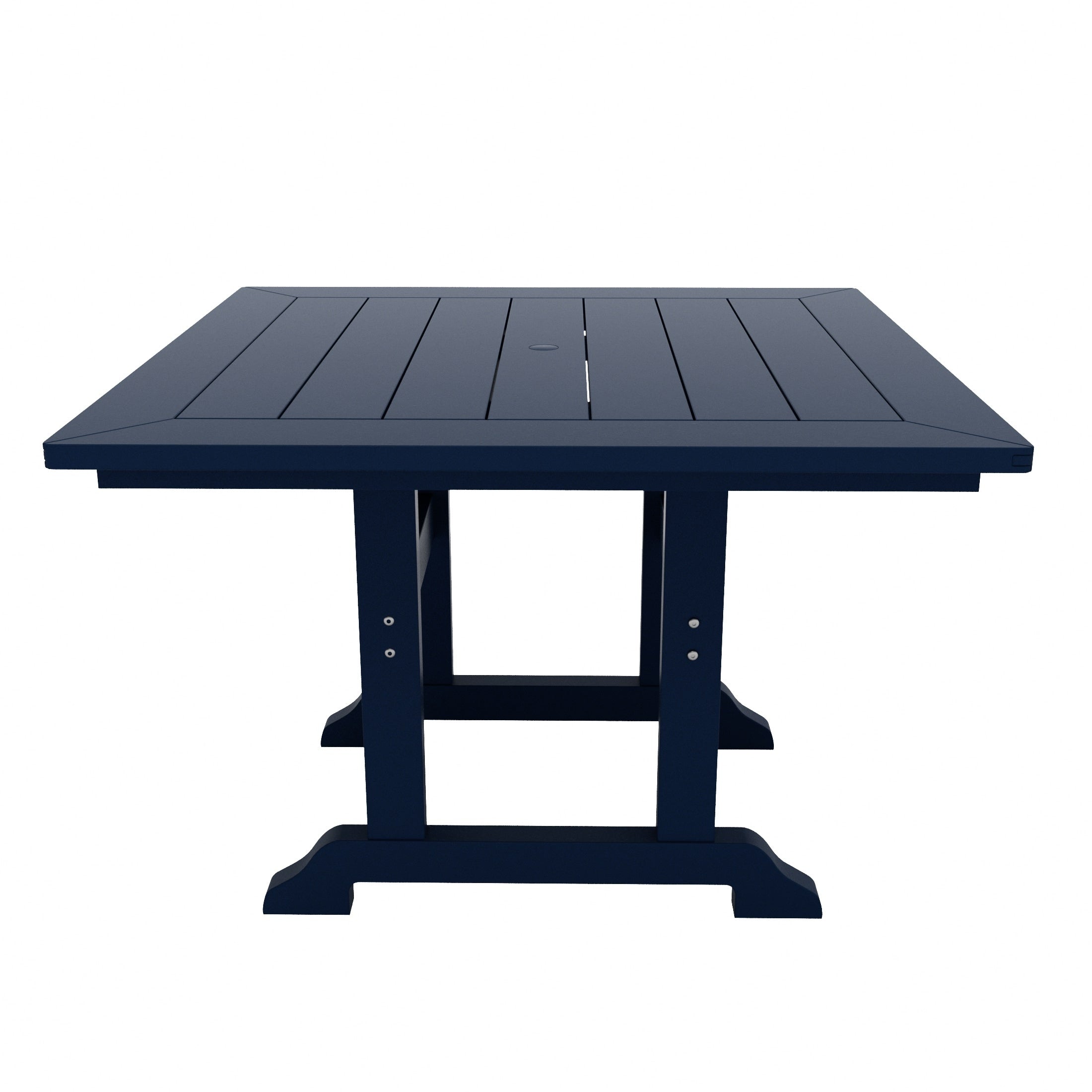 Polytrends Laguna Hdpe All Weather Outdoor Patio Dining Set with Square Table, Arm Chairs (5-Piece Set)