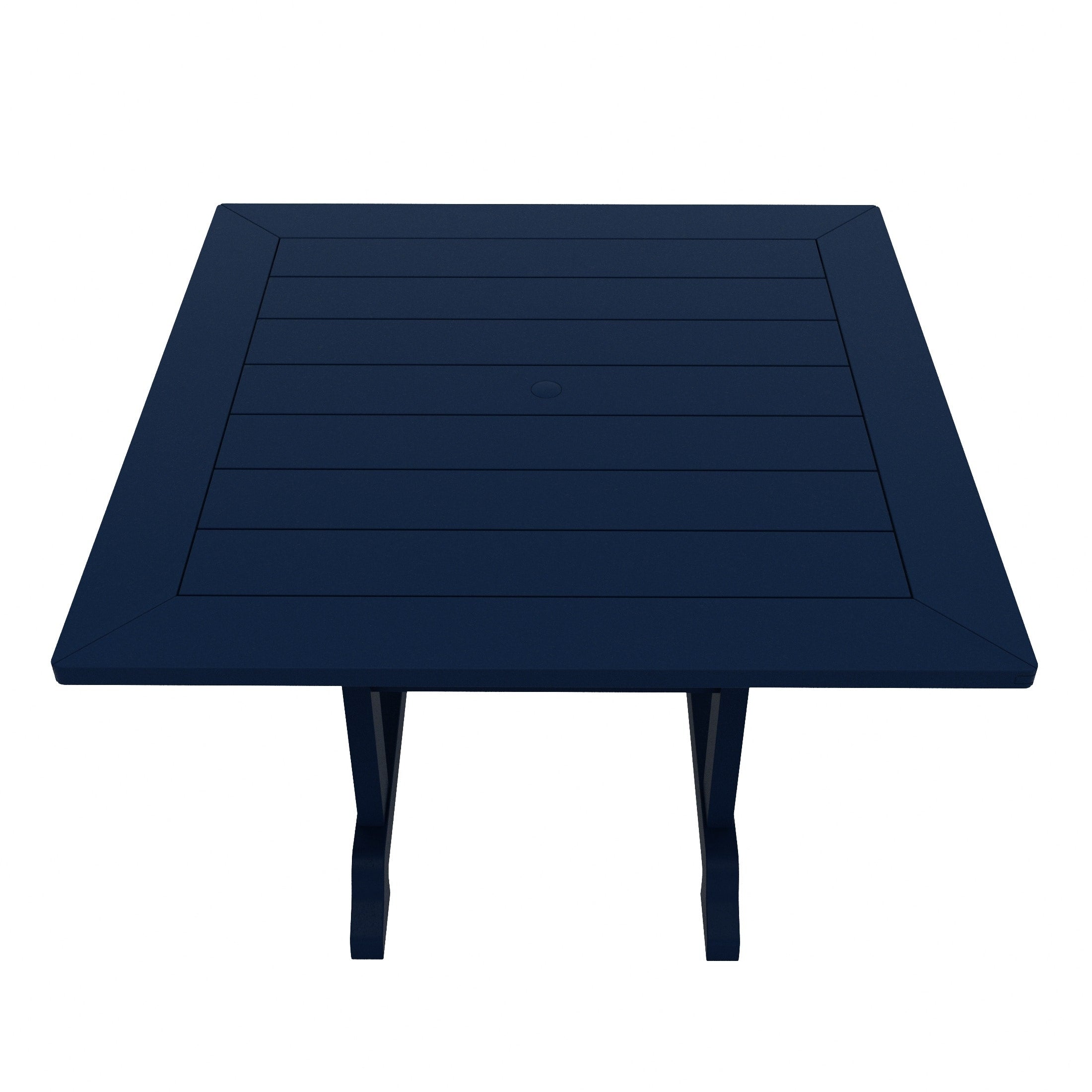 Polytrends Laguna Hdpe All Weather Outdoor Patio Dining Set with Square Table, Arm Chairs (5-Piece Set)