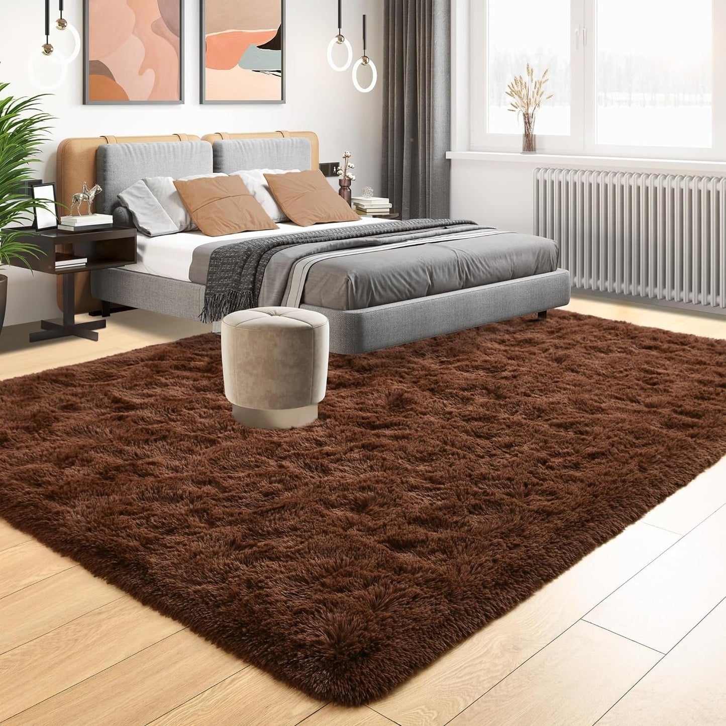Large Size Home Decor Carpet Washable Nursery Area Rug - 8' x 10'