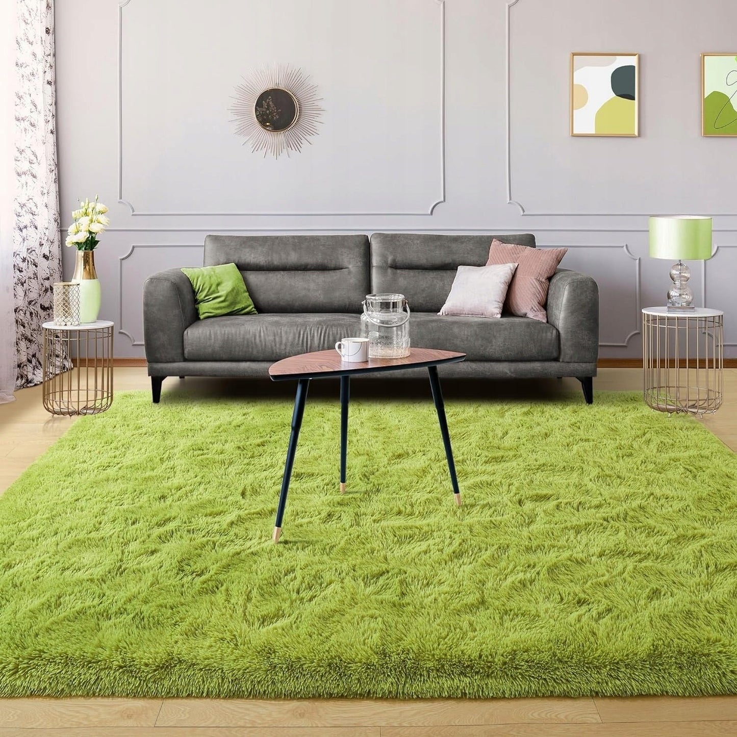 Large Size Home Decor Carpet Washable Nursery Area Rug - 8' x 10'