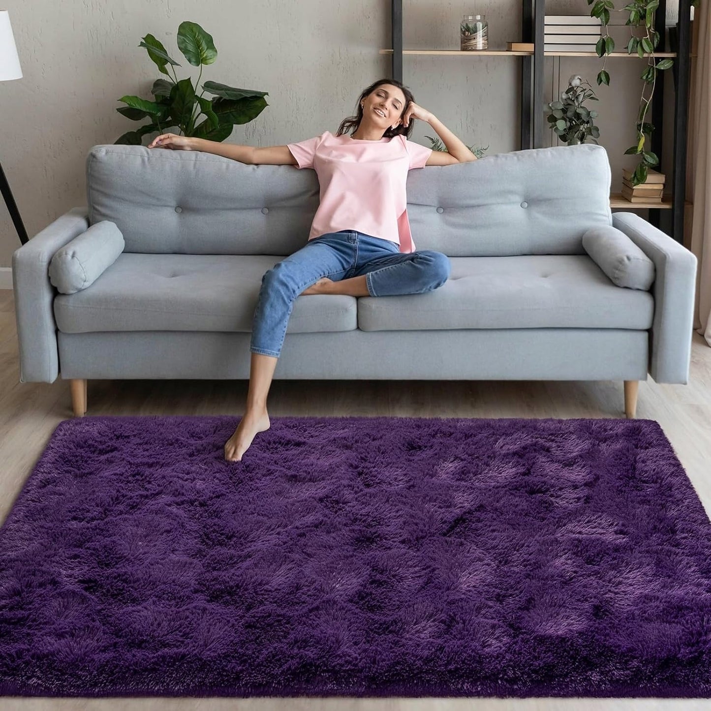 Large Size Home Decor Carpet Washable Nursery Area Rug - 8' x 10'